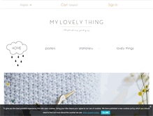 Tablet Screenshot of mylovelything.com